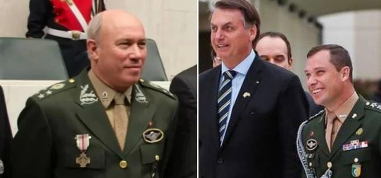 General Mauro Lourena Cid, Jair Bolsonaro e tenente-coronel Mauro Cid