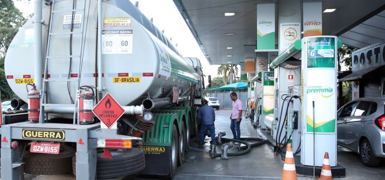 Posto de combustíveis da Petrobrás