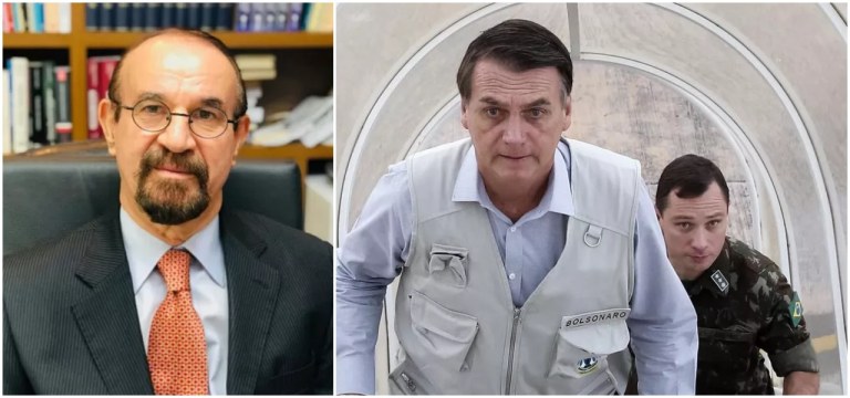 Cezar Bittencourt, Jair Bolsonaro e Mauro Cid