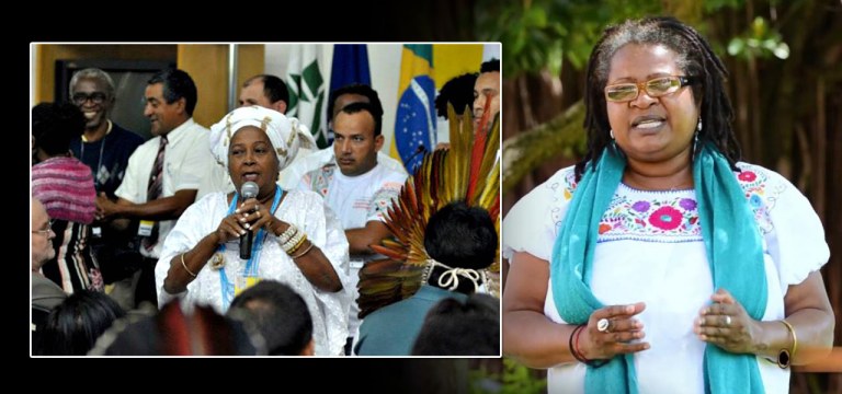 Bernadete Pacífico e Vilma Reis