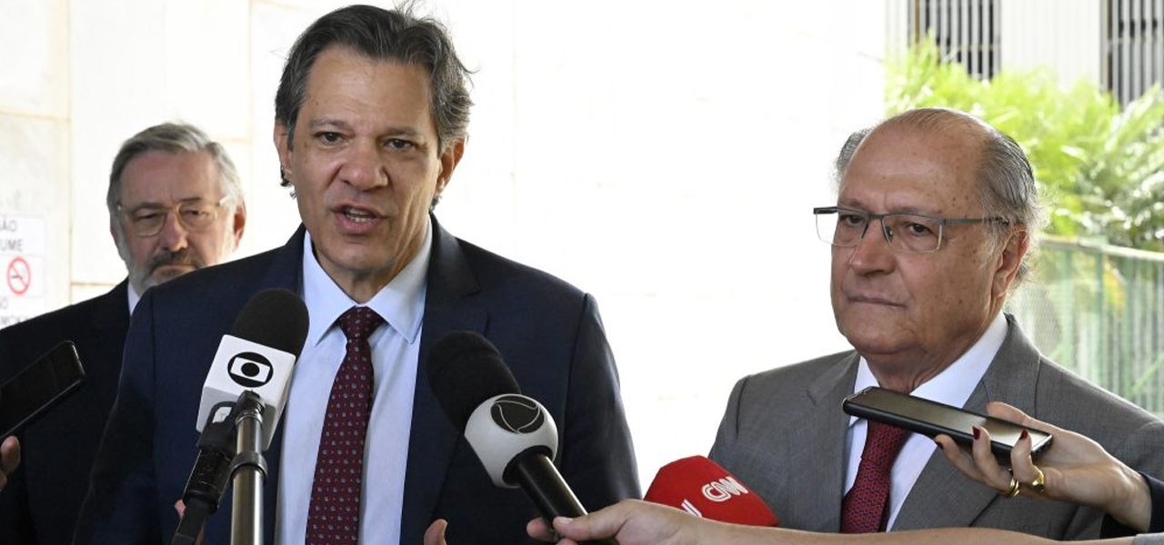 Fernando Haddad e Geraldo Alckmin