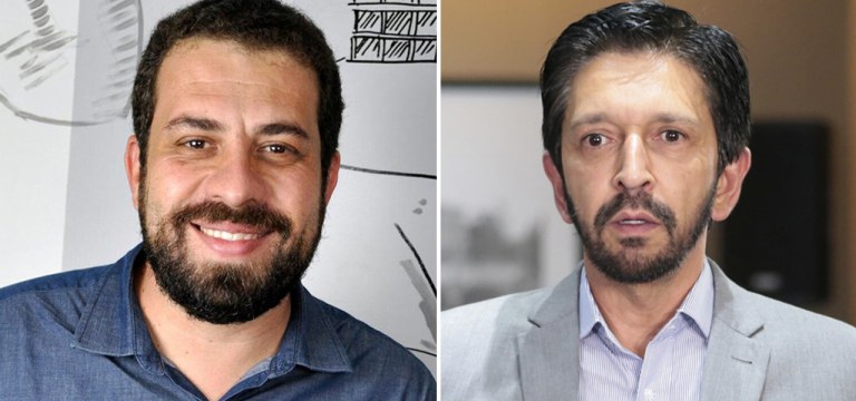 Guilherme Boulos e Ricardo Nunes