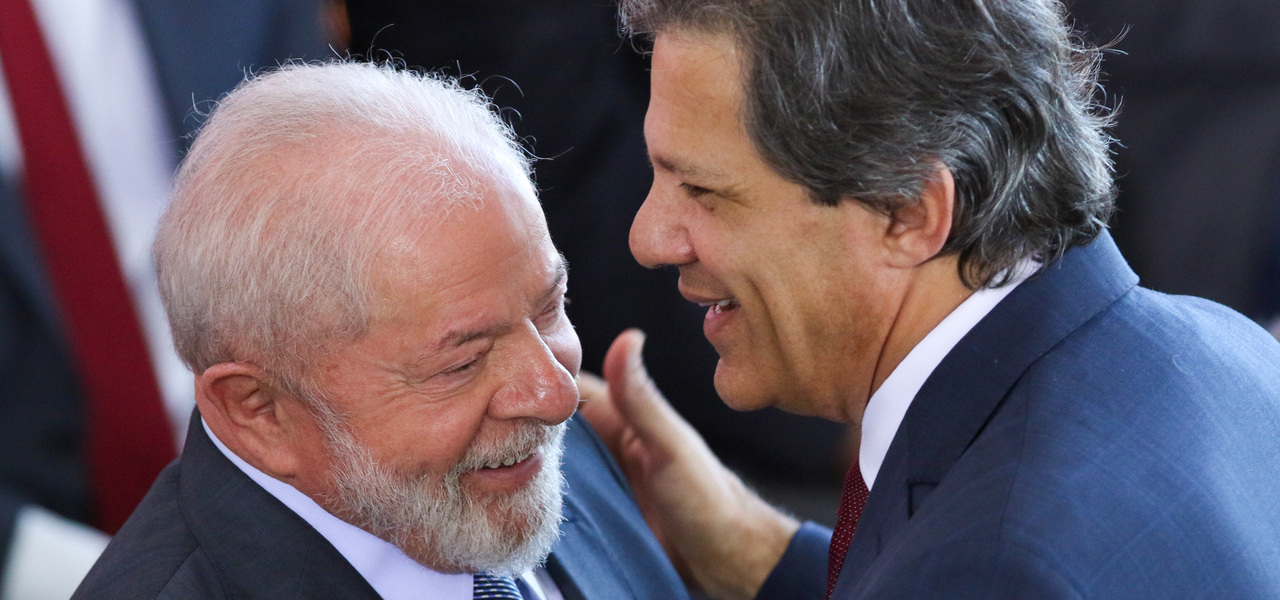 Lula e Fernando Haddad