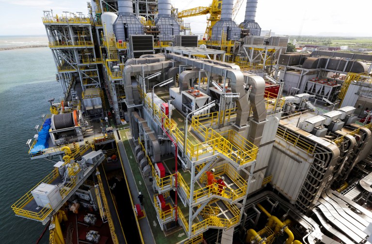 Plataforma da Petrobras