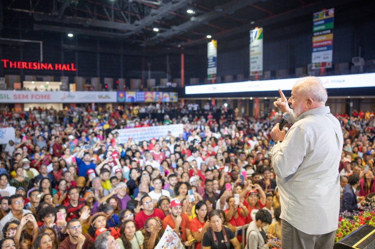 O presidente Luiz Inácio Lula da Silva (PT)