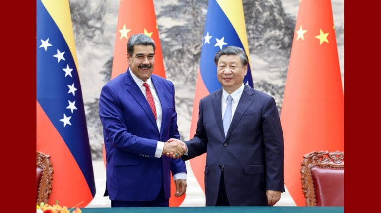 Xi Jinping e Nicolás Maduro