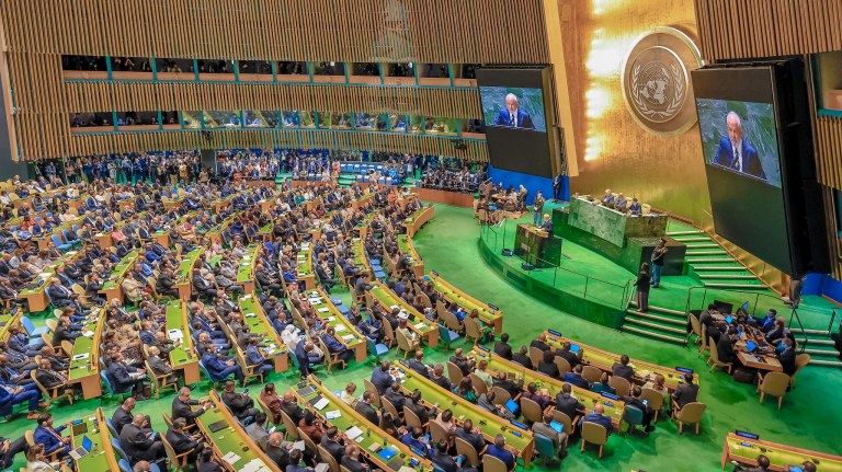 Presidente Luiz Inácio Lula da Silva discursa na abertura da 78ª Assembleia Geral da ONU - 19.09.23