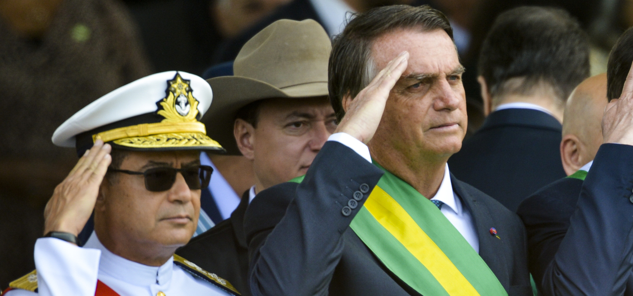 Almir Garnier Santos e Jair Bolsonaro