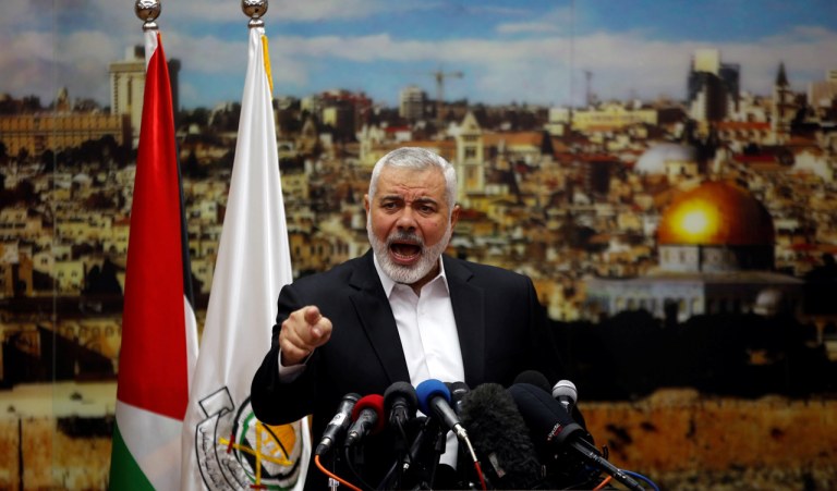Líder do Hamas, Ismail Haniyeh ; Foto: REUTERS/Mohammed Salem