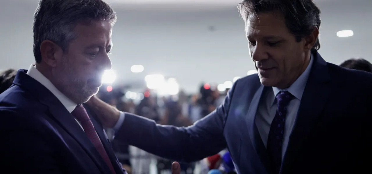 Arthur Lira e Fernando Haddad