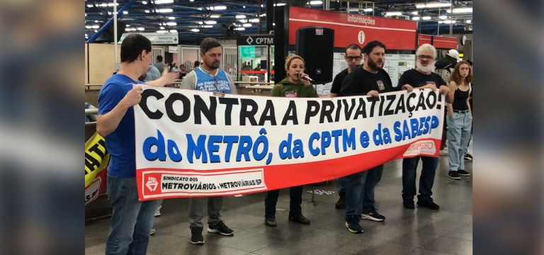 Greve dos metroviários de São Paulo