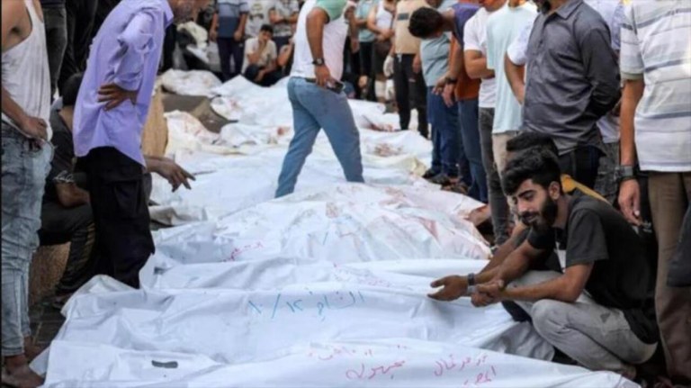 Genocídio em Gaza: hospitais se transformam em necrotérios