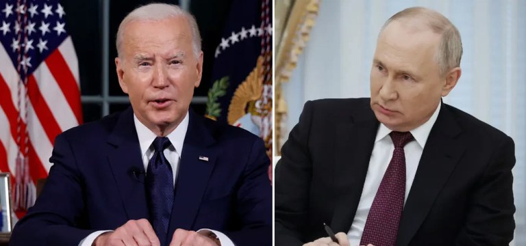 Joe Biden e Vladimir Putin