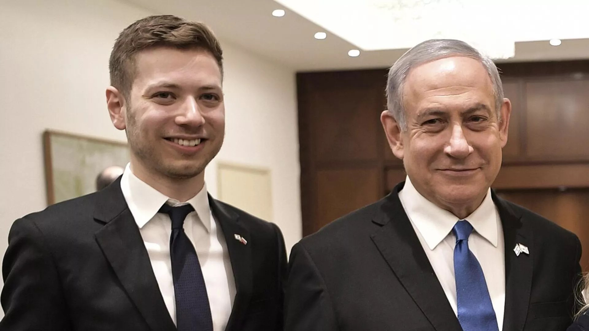 Yair Netanyahu, filho do primeiro-ministro do país, Benjamin Netanyahu