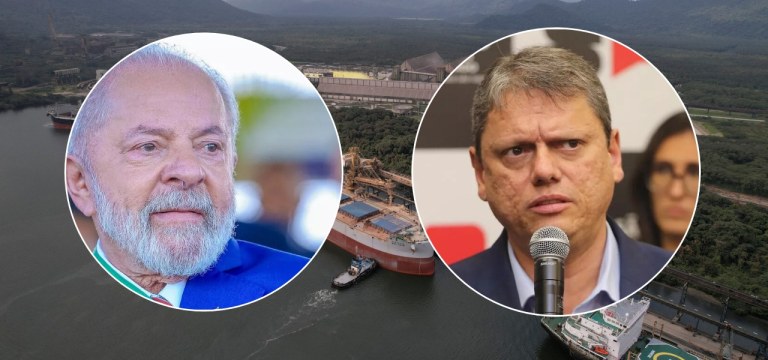 Lula, Tarcísio de Freitas e o Porto de Santos