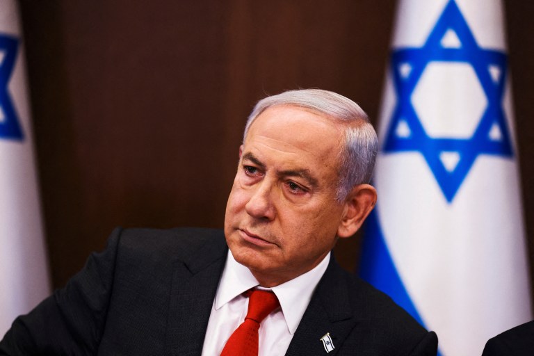 FILE PHOTO: Weekly cabinet meeting at the Israeli Prime Minister's office in Jerusalem