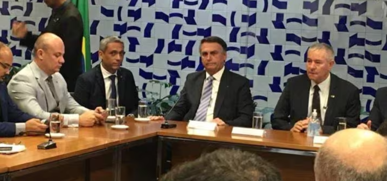 Jair Bolsonaro e Daniel Zonshine