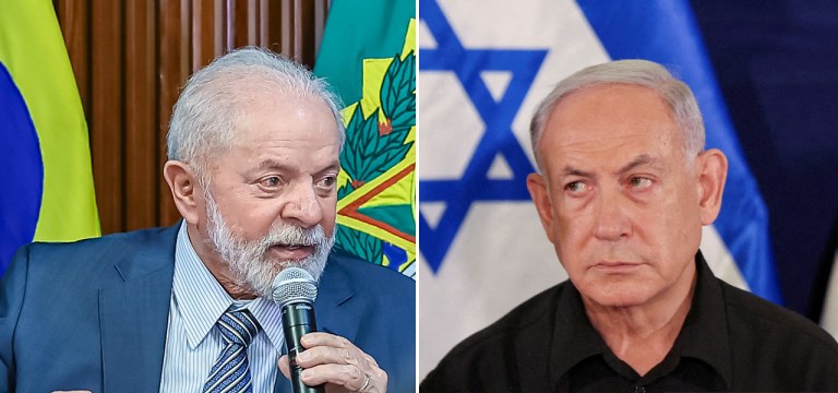 Lula e Netanyahu
