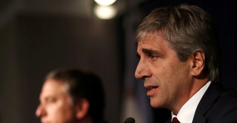 Ex-presidente do BC da Argentina, Luis Caputo 04/05/2018