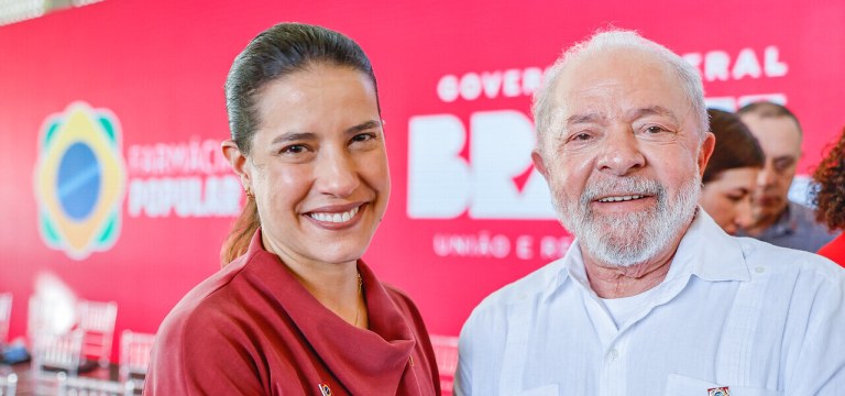 Raquel Lyra e Lula