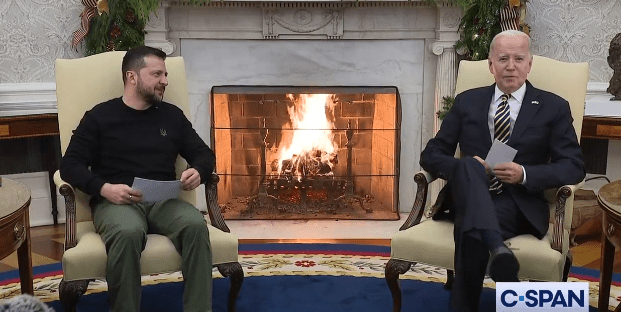 Zelensky e Biden