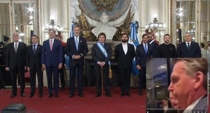 Lideranças ns Argentina (mais destaque) e Jair Bolsonaro