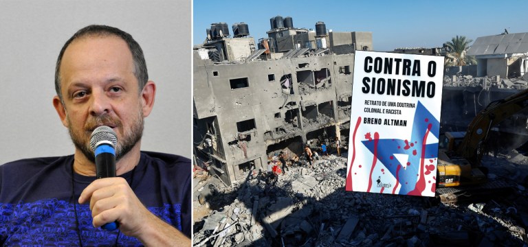 Breno Altman | Faixa de Gaza bombardeada | Livro Contra o sionismo