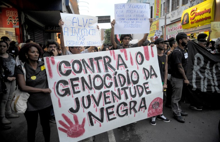 Ato contra o racismo
