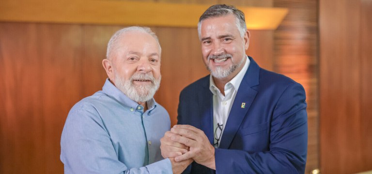 Lula e Paulo Pimenta