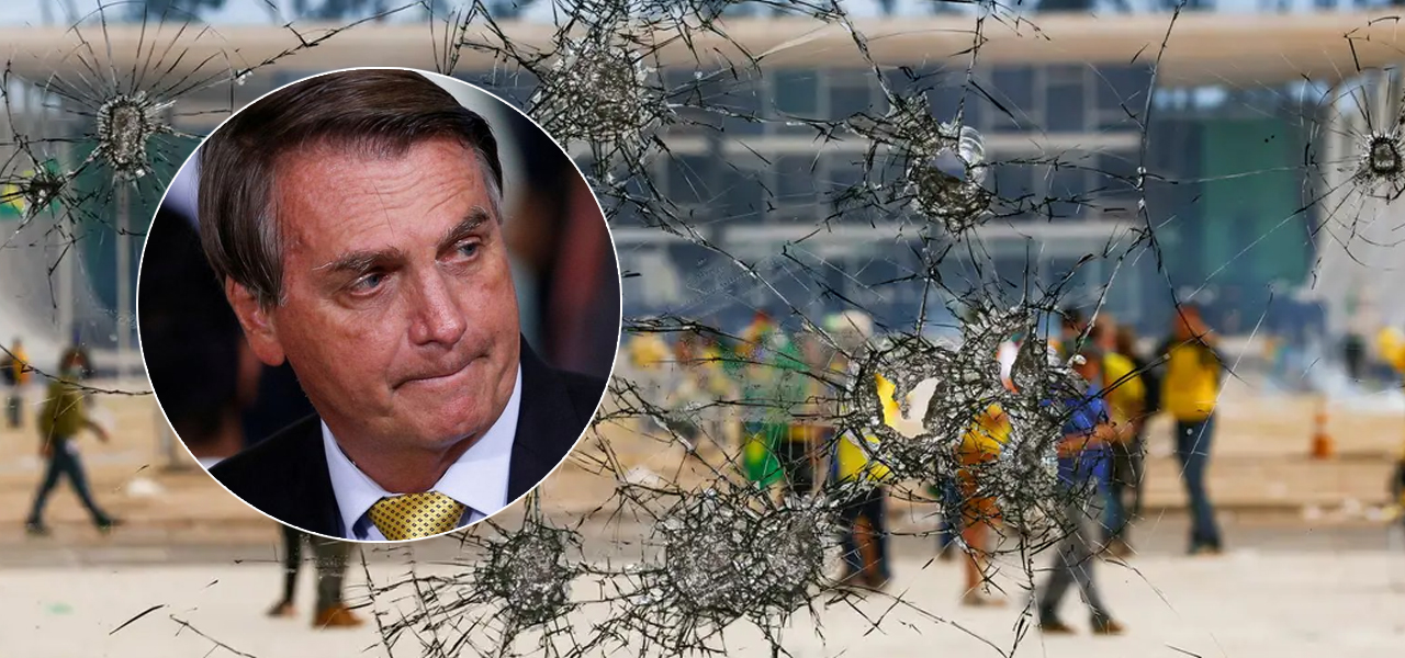 Jair Bolsonaro e atos golpistas de 8 de Janeiro