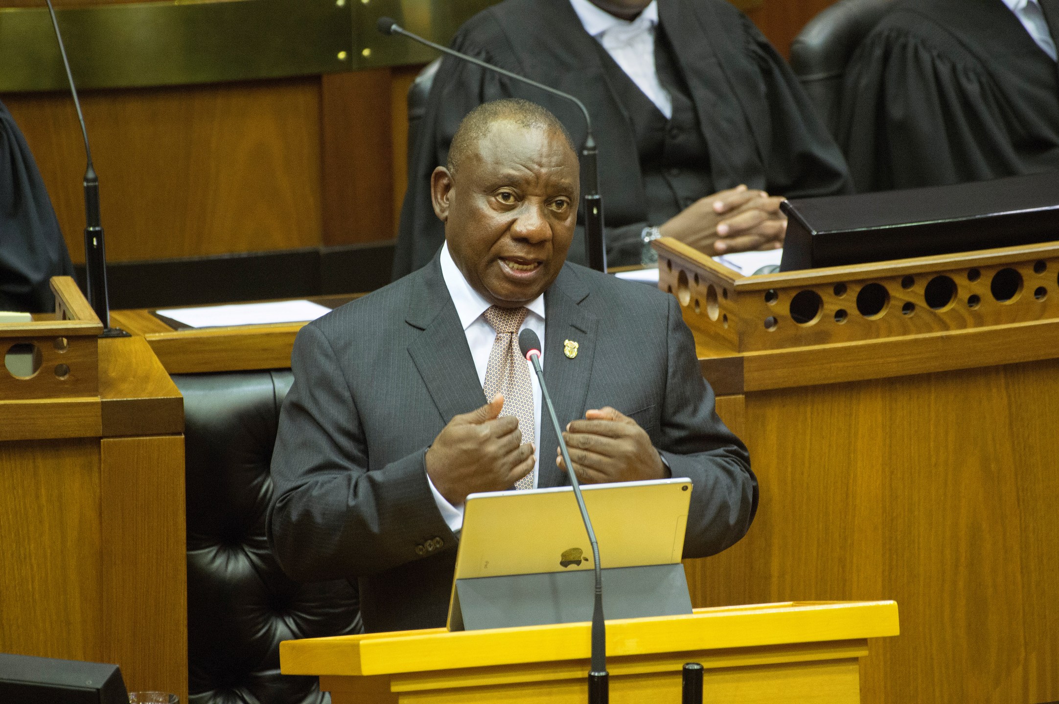 Presidente Cyril Ramaphosa
