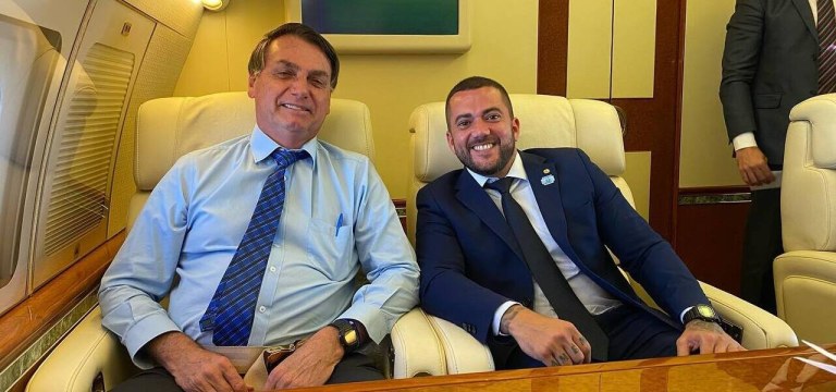 Jair Bolsonaro e Carlos Jordy