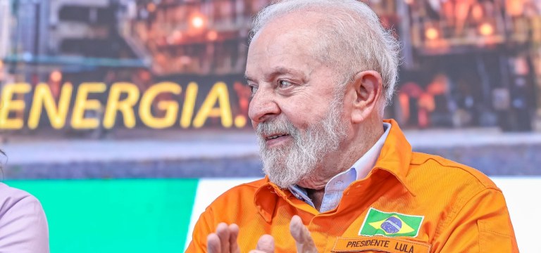 Presidente da República, Luiz Inácio Lula da Silva, durante Cerimônia de Retomada das Obras da Refinaria Abreu e Lima. Ipojuca - PE