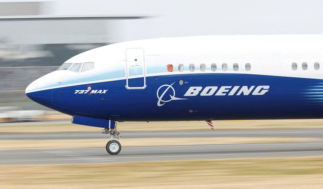 Avião da Boeing