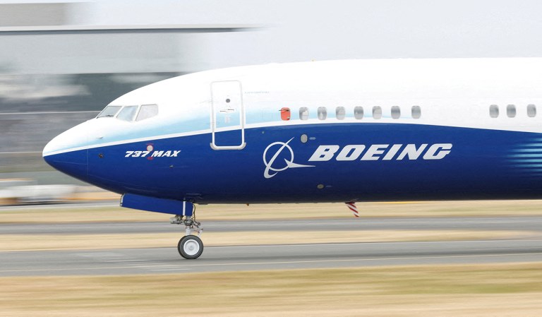 Avião da Boeing