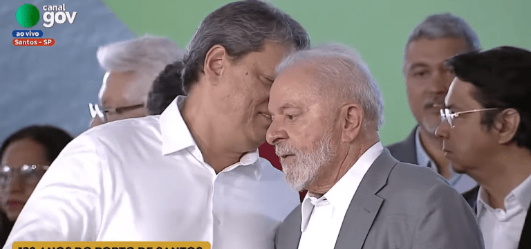 Tarcísio de Freitas e Lula