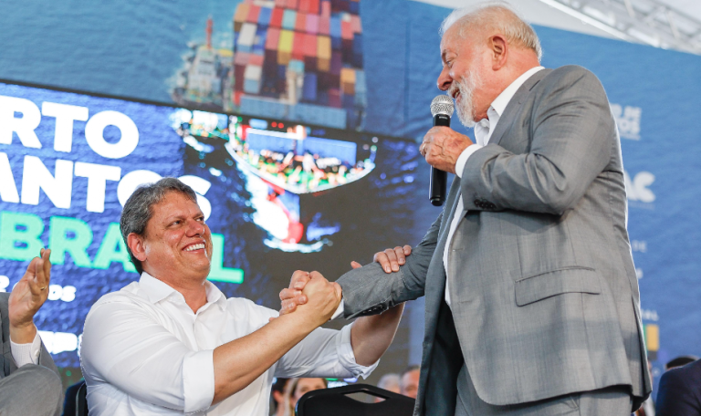 Evento de comemoração dos 132 anos do Porto de Santos