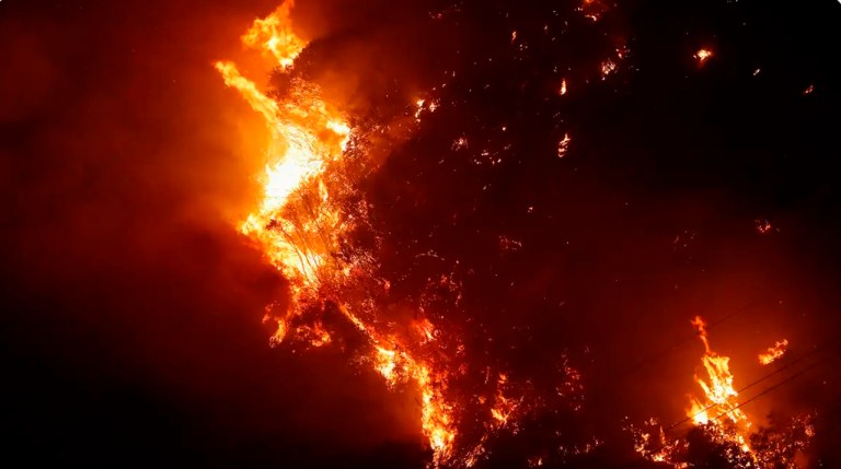 Incêndio no Chile