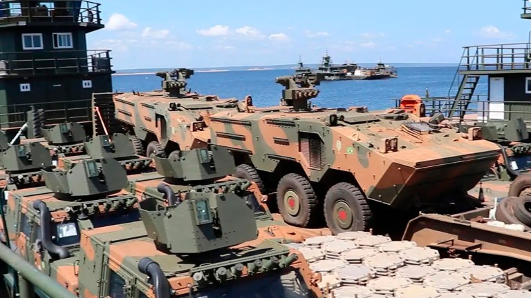 Blindados do Exército brasileiro