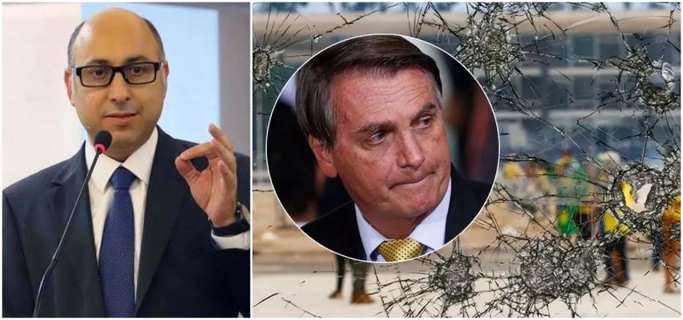Fernando Fernandes e Jair Bolsonaro