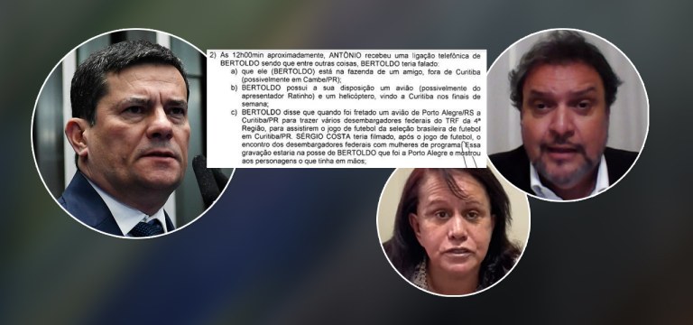 Moro, o relato sobre o vídeo, Meira e Mirlei