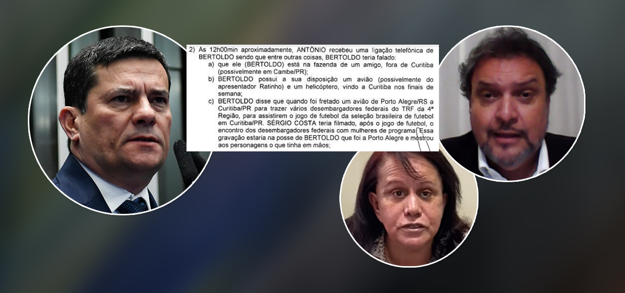 Moro, o relato sobre o vídeo, Meira e Mirlei