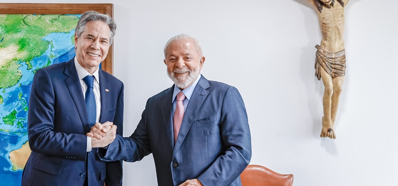 Antony Blinken e Lula