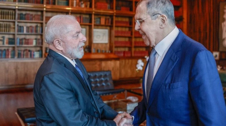 Lula e Lavrov