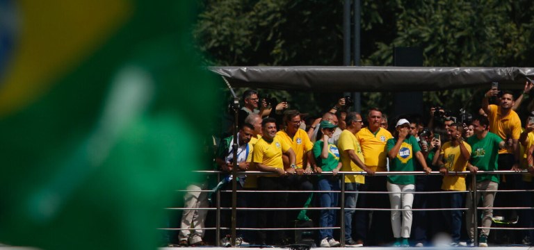 Ato promovido por Silas Malafaia em apoio a Bolsonaro na Avenida Paulista