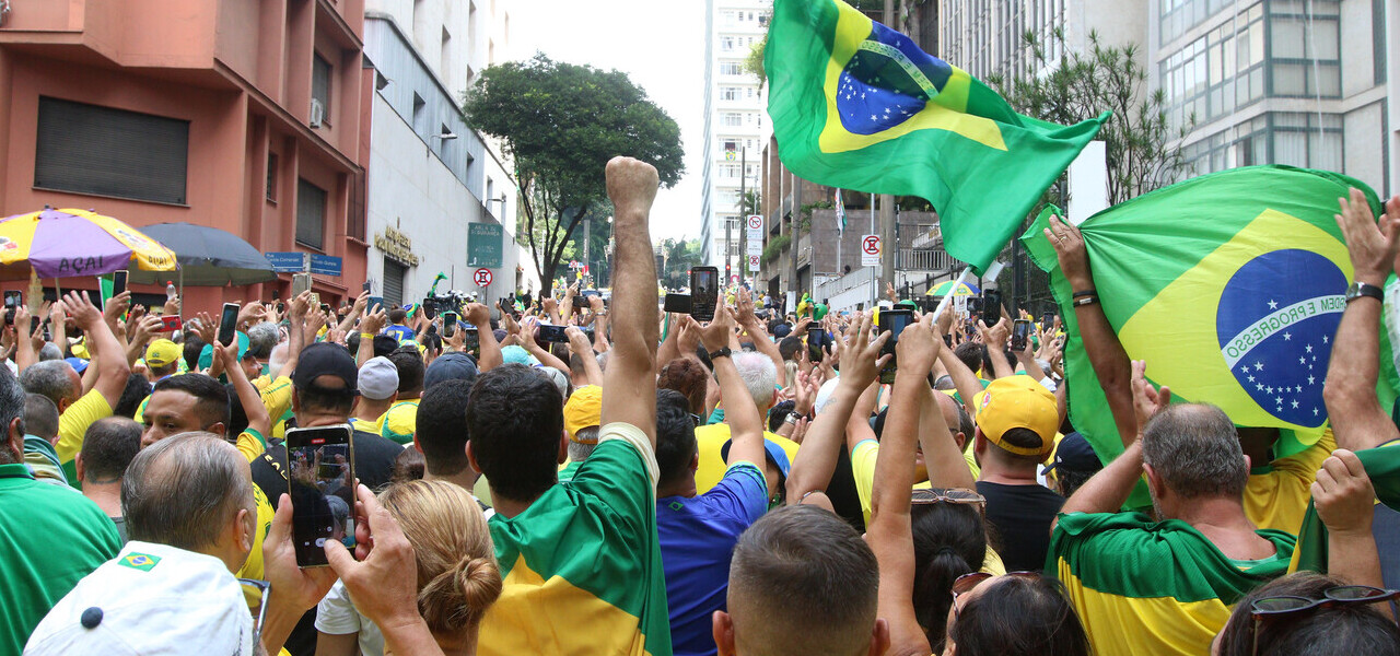 Ato bolsonarista na Avenida Paulista