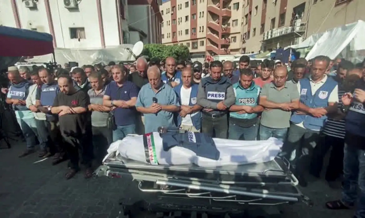 Jornalista assassinado em Gaza