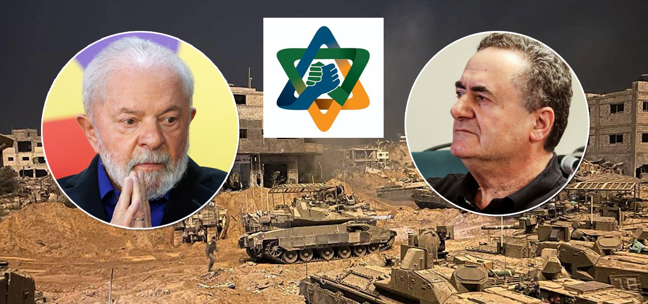 Luiz Inácio Lula da Silva, Israel Katz, marca do Judeus pela Democracia e a Faixa de Gaza