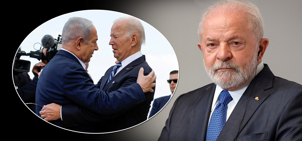 Benjamin Netanyahu, Joe Biden e Luiz Inácio Lula da Silva