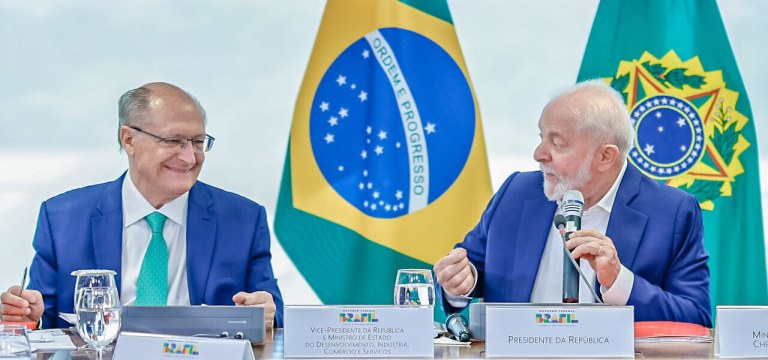 Geraldo Alckmin e Lula